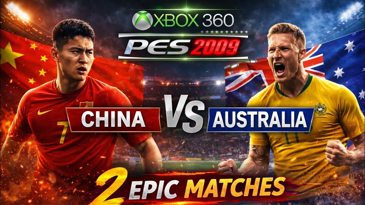 Xbox 360 pes 2009 2 matches in this video watch who wins Xbox 2026