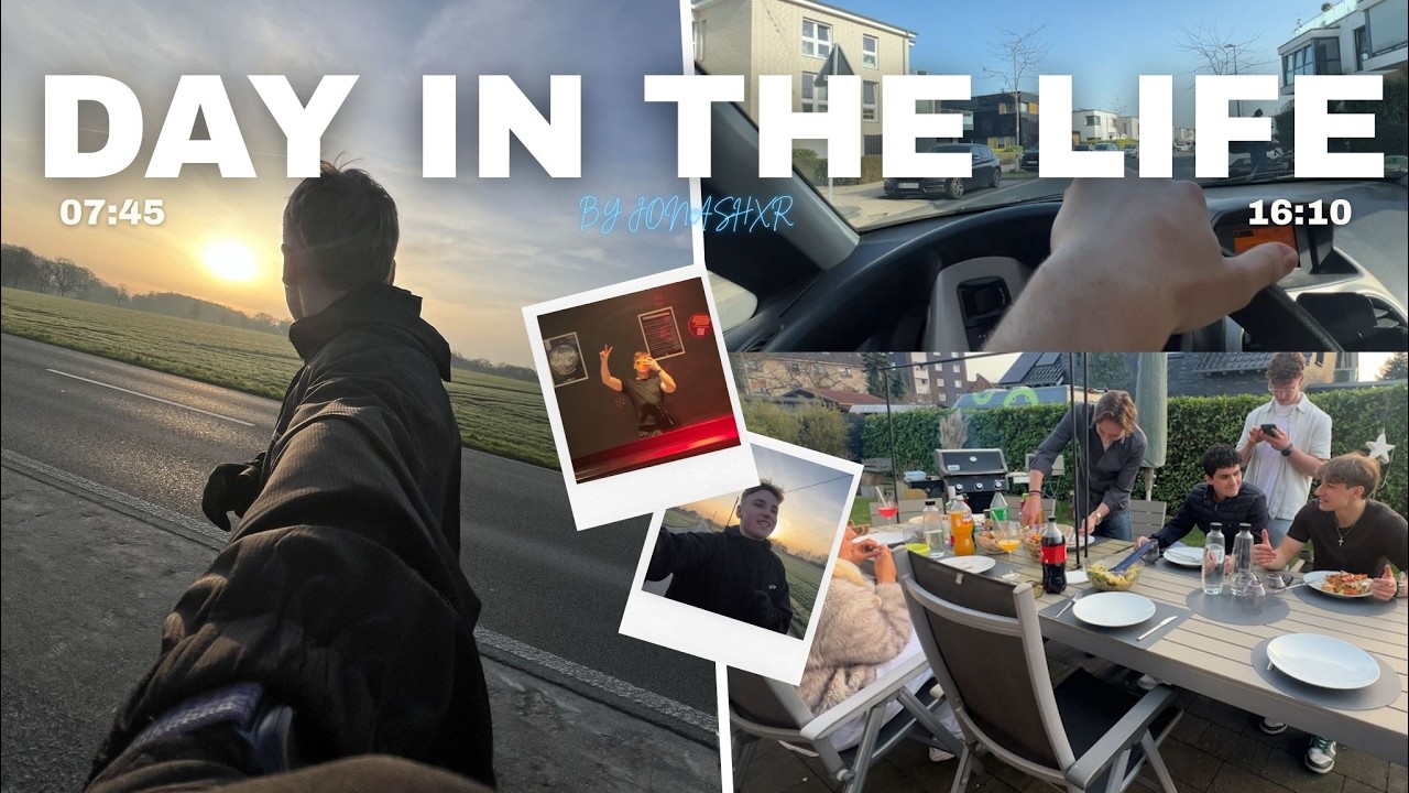 DAY IN THE LIFE🌎 LAUFEN, GRILLEN, VIBES | Jonas