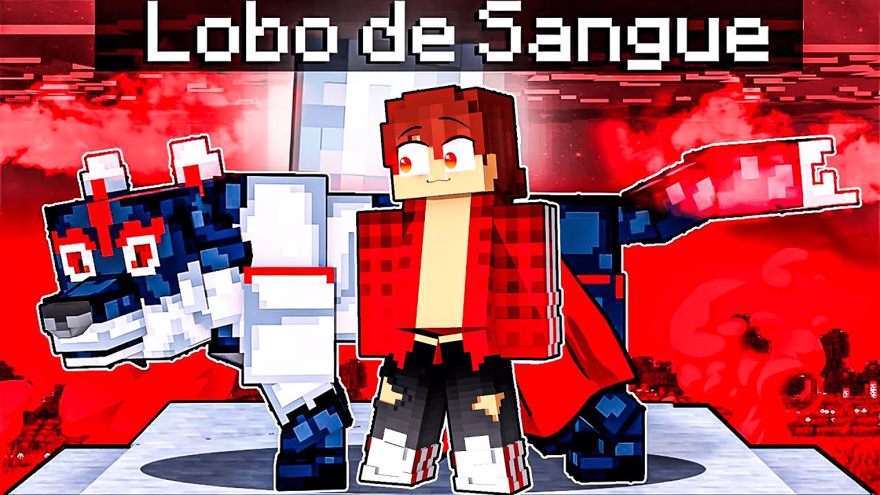 S4ULO se TORNOU um LOBO DE SANGUE no Minecraft