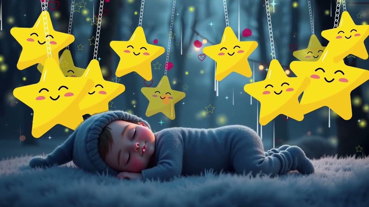 Instant Sleep for Babies 💫 Mozart & Brahms Lullabies 🌙 Calm Music to Overcome Insomnia Fast