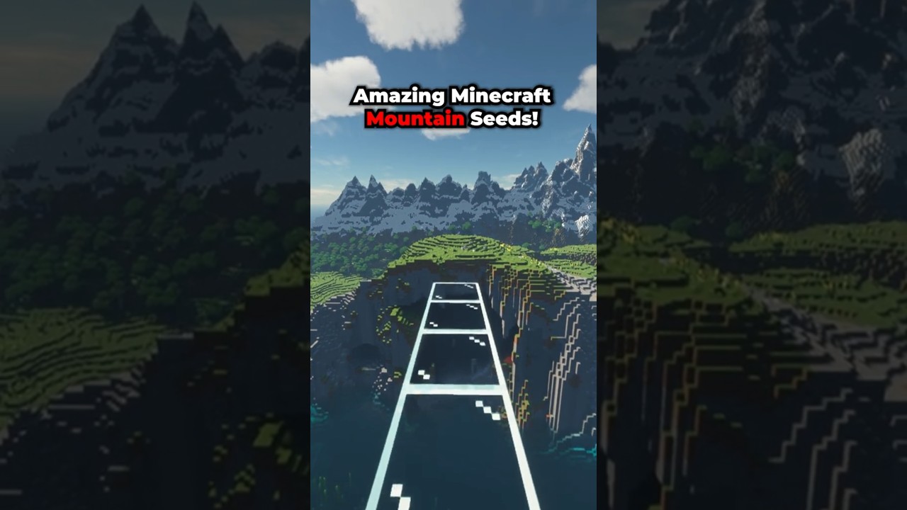Amazing Minecraft Mountain Seeds!