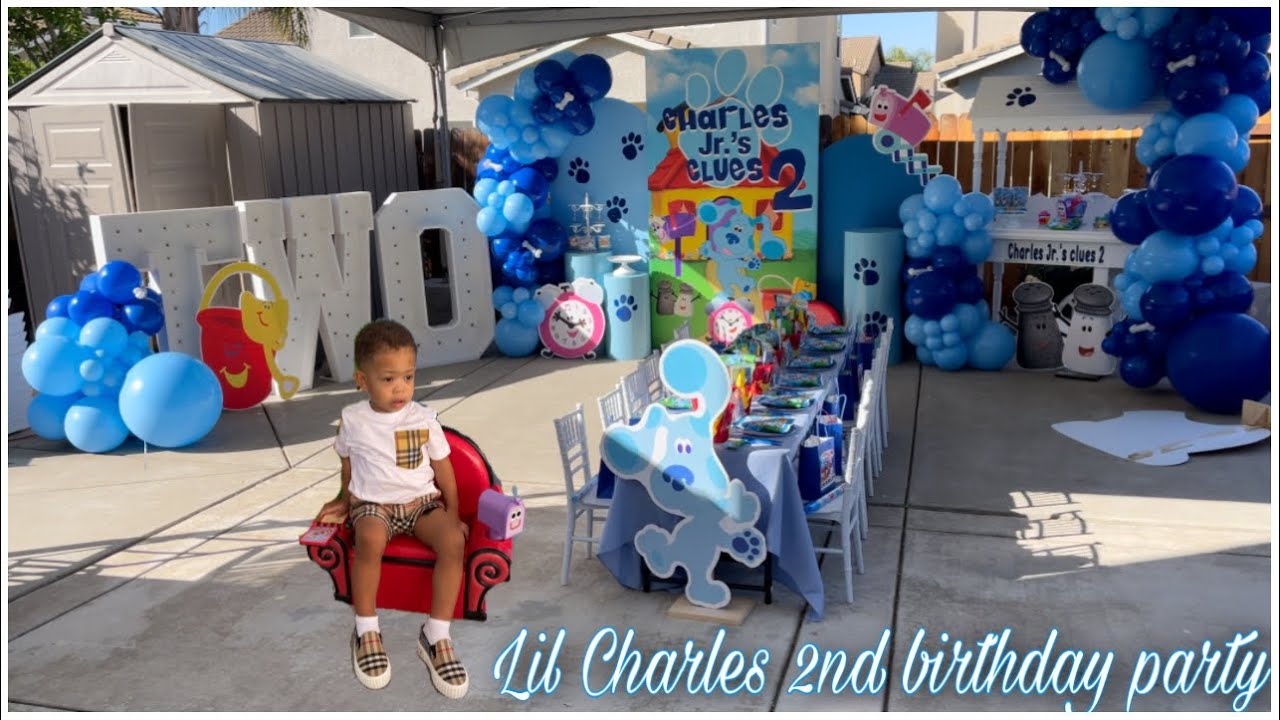 MY NEPHEW 2ND BIRTHDAY PARTY | BLUES CLUES THEME | VLOG 2