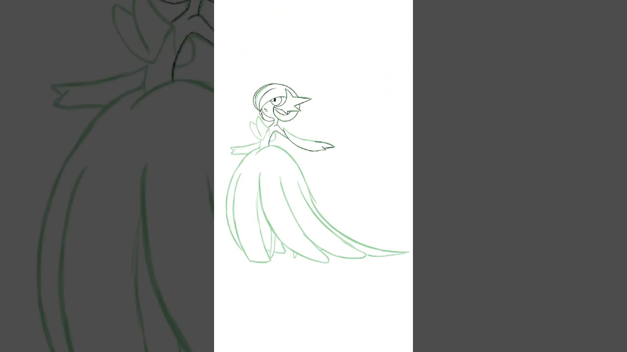 Speed art - Mega Gardevoir Pokemon