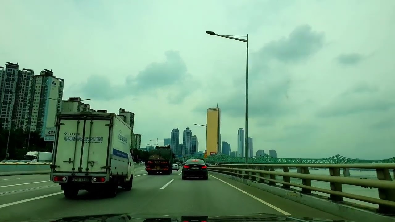 4K Drive in Seoul 반포IC - 경인고속도로 - 부평IC 드라이브 영상 Driving Korea 🇰🇷