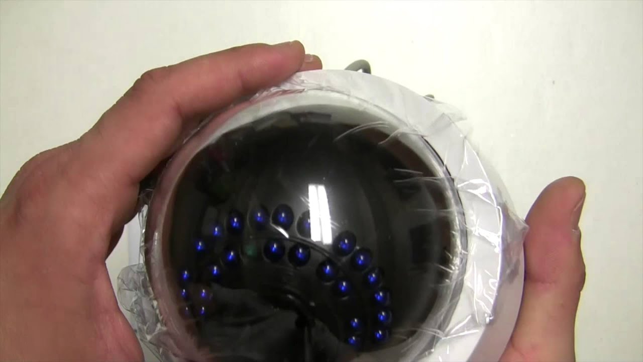 700TVL Infrared Day/Night Varifocal Vandal Dome Security Camera Unboxing - VD-LX700IR100L2812-W