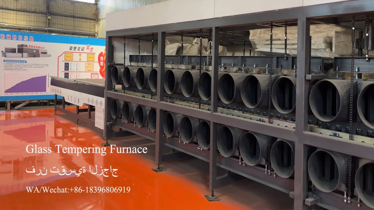 ‎فرن تقسية الزجاج Flat&Bend 3360,2442,2450 Sizes Glass Tempering Furnace ready ship to our clients