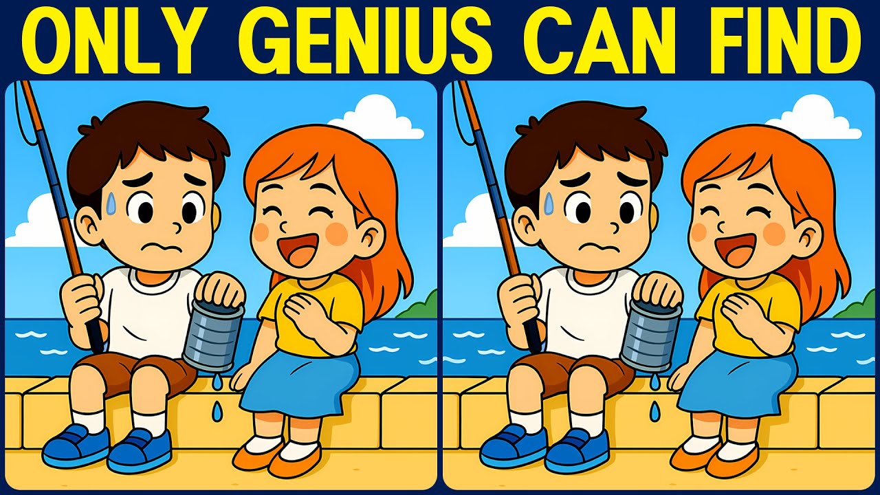 [Spot the Difference Brain Training] Use your sharp eyes and smart brain to solve this puzzle!