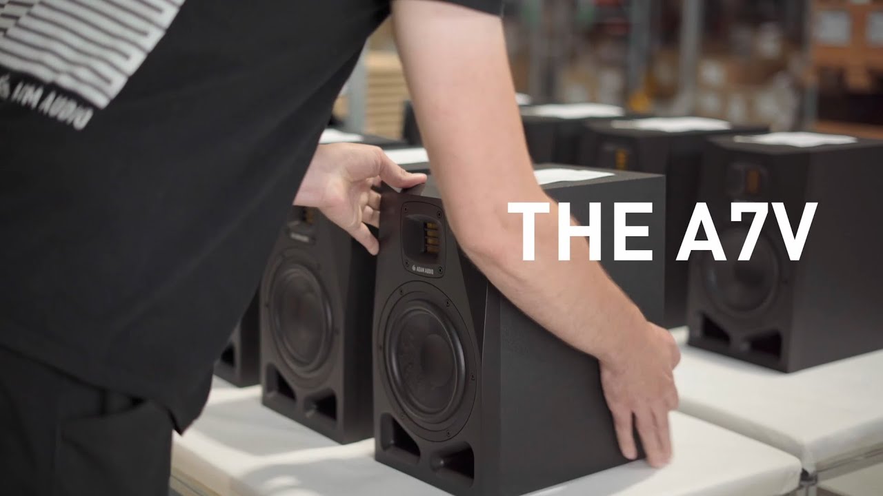 The ADAM Audio A7V Studio Monitors #soundtrackcompetition2025