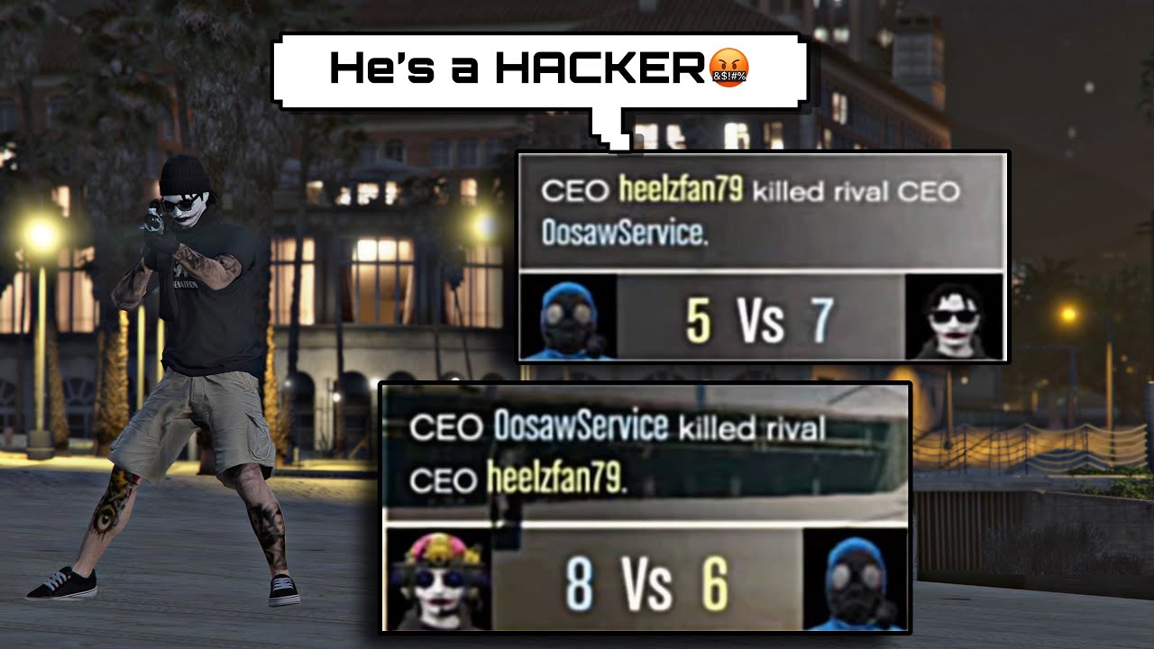 This Racist Dude Thought I Was Hacking And Left | GTA ONLINE