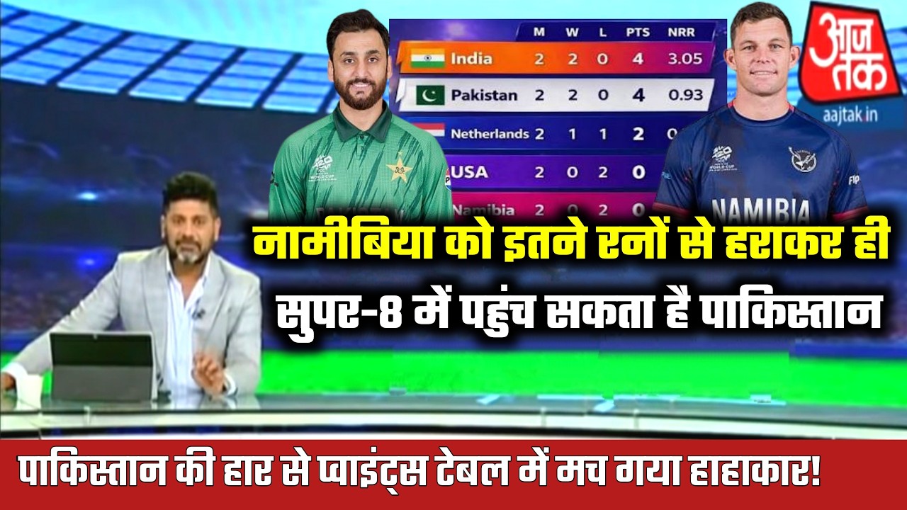 pakistan super 8 qualify scenario for world cup 2026 | t20 world cup 2026 points table!
