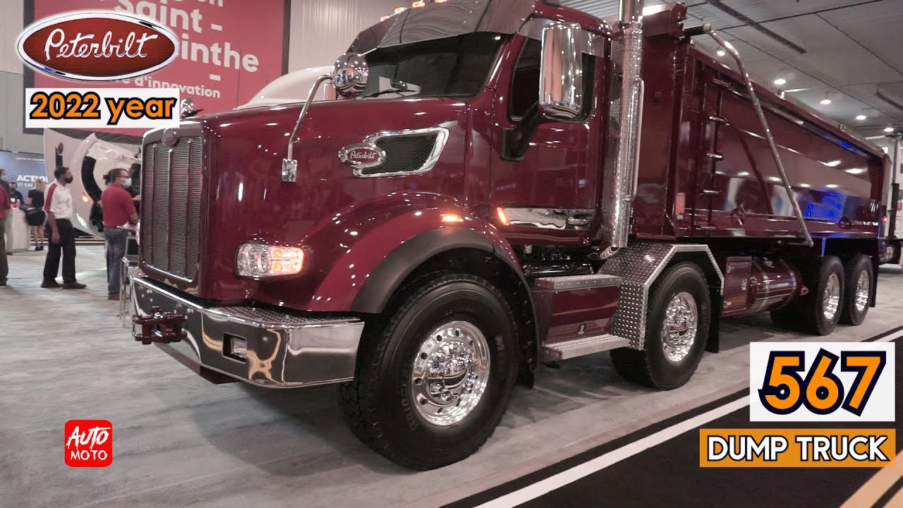 2022 Peterbilt 567 Dump Truck - Exterior And Interior - ExpoCam 2021