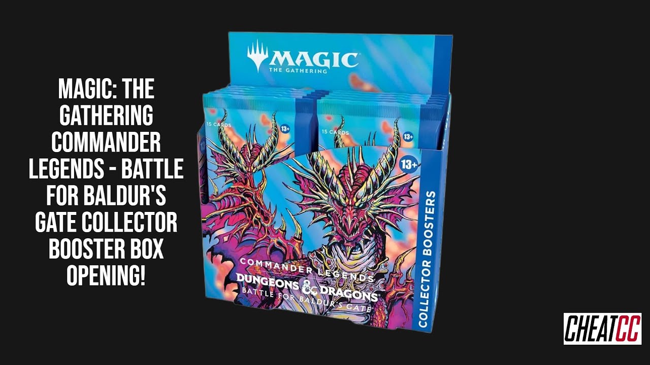 Battle for Baldur's Gate Collector Box Opening