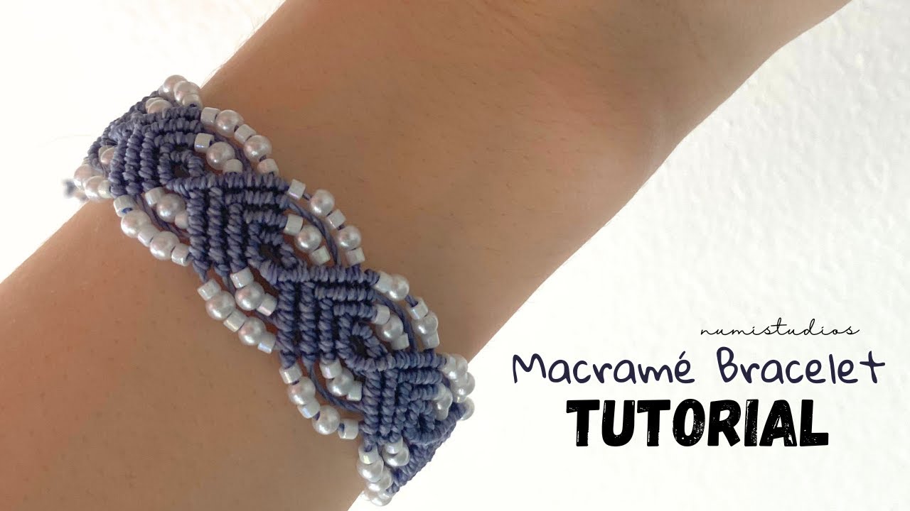 Easy Macrame Bracelet Tutorial with Beads – Step-by-Step DIY Guide