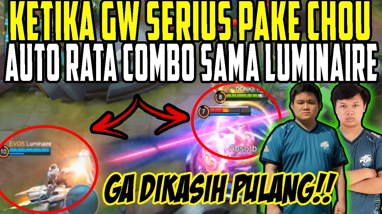 KETIKA DONKEY MAIN SERIUS PAKE CHOU, COMBO WITH LUMINAIRE AUTO BANTAI!!!