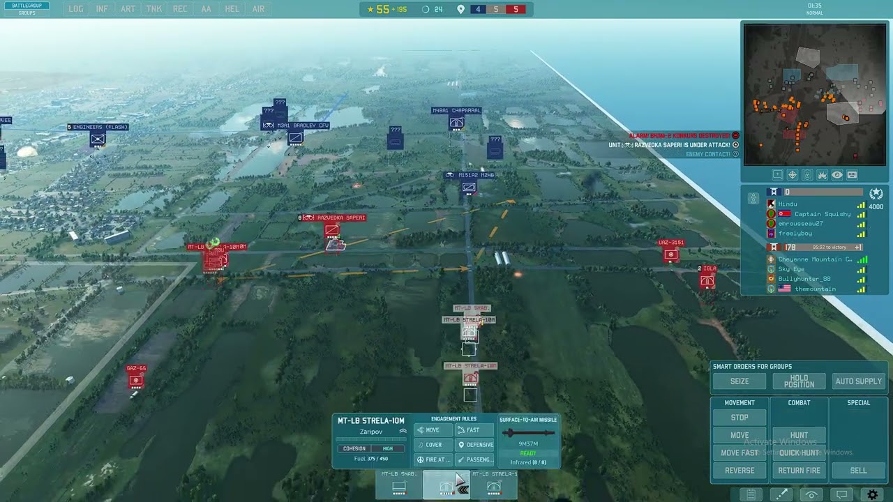 119 Y OTDELNIY TANKOVIY GAMEPLAY #10 No Commentary Warno 4v4