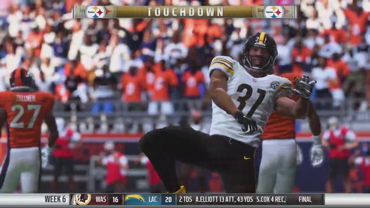 Madden 19 fantasy franchise playthrough Year 28 Week 6 part 3