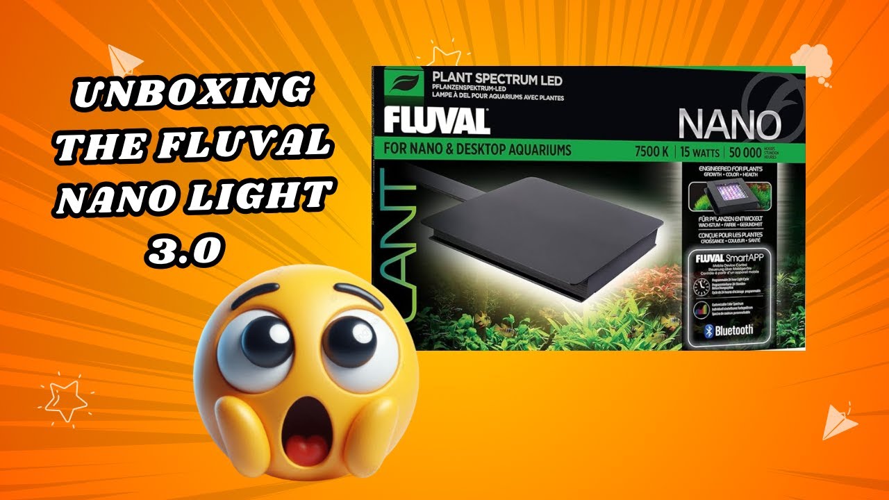 Unboxing the Fluval Nano aquarium Light 3.0
