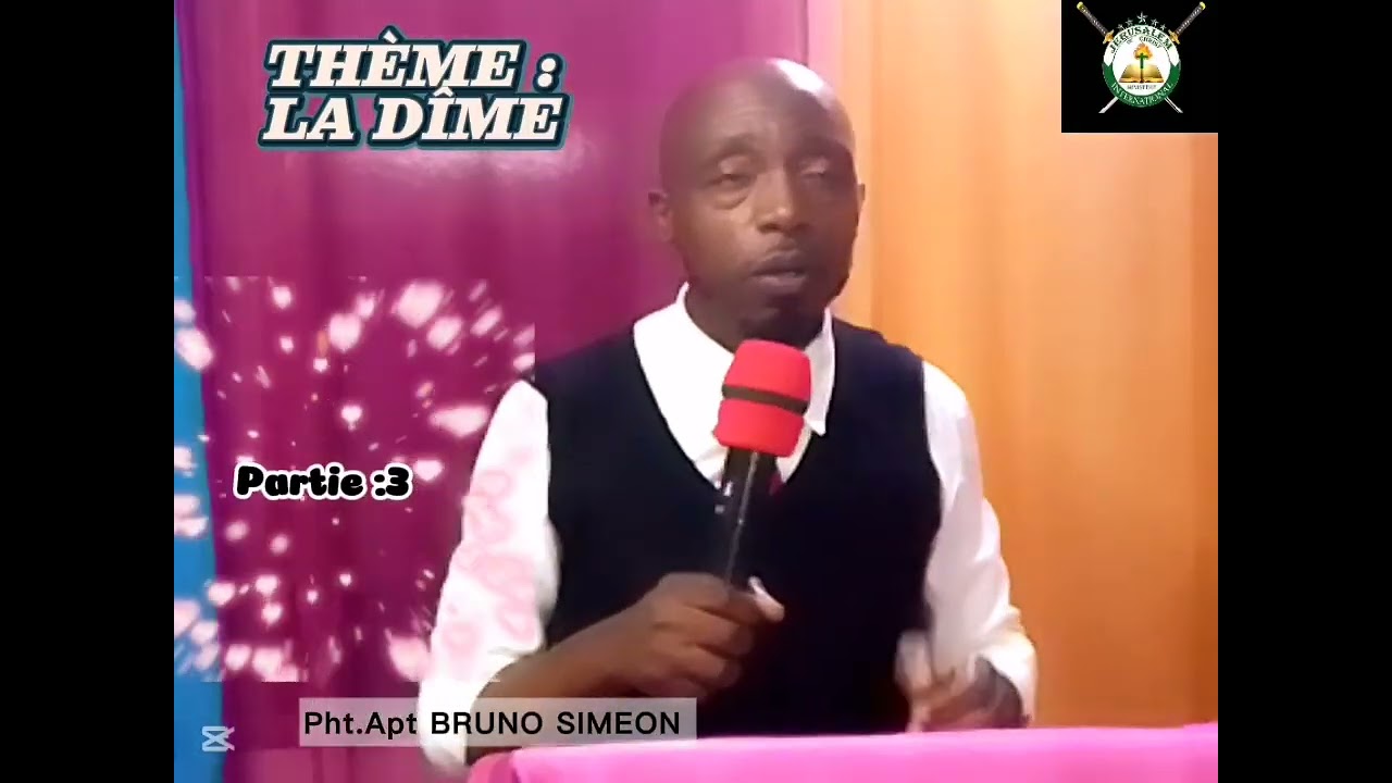 Jérusalem de Christ ministère international - la dîme 3e partie.