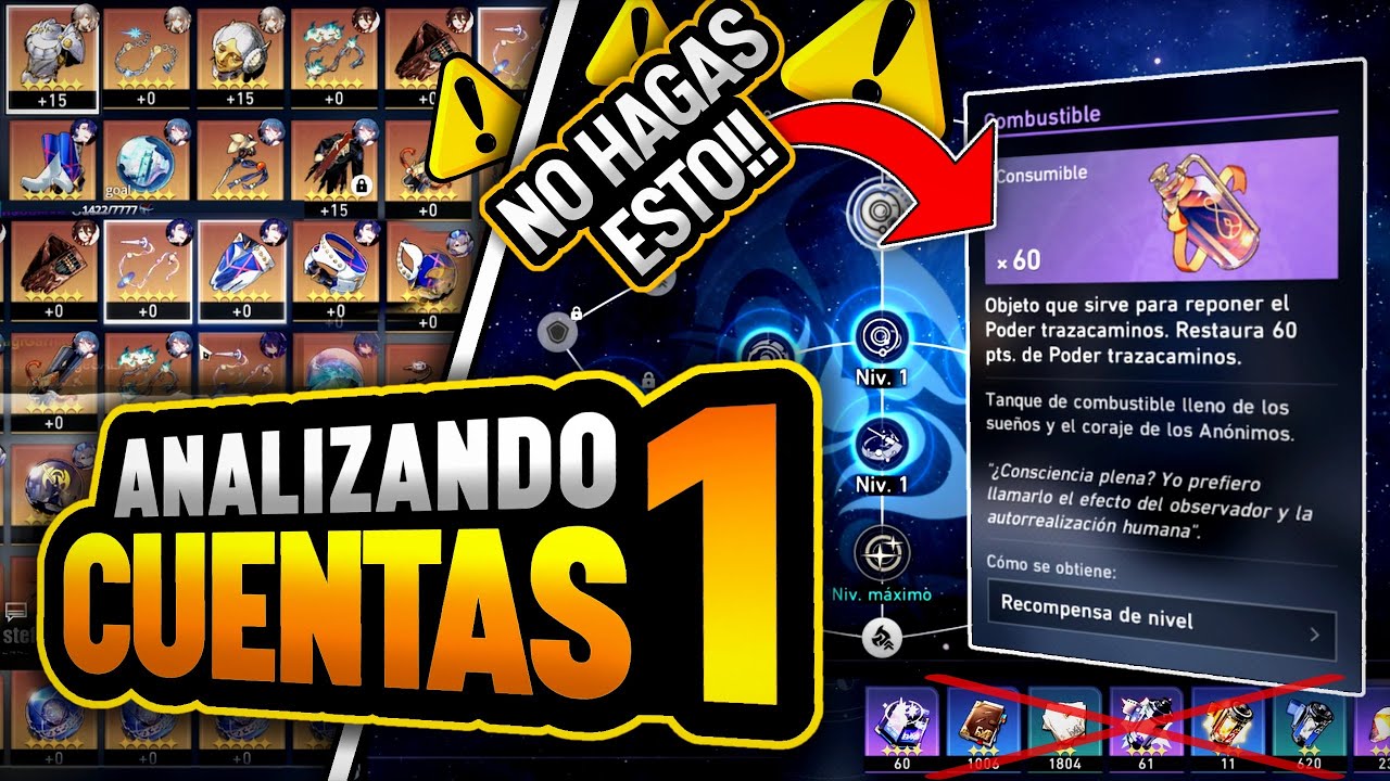 ¡NUEVA SERIE! ANALIZANDO CUENTAS de HONKAI STAR RAIL #1