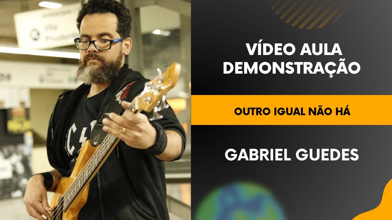 OUTRO IGUAL NÃO HÁ - GABRIEL GUEDES - VÍDEO AULA DE CONTRABAIXO DEMONSTRAÇÃO META 50 LIKES