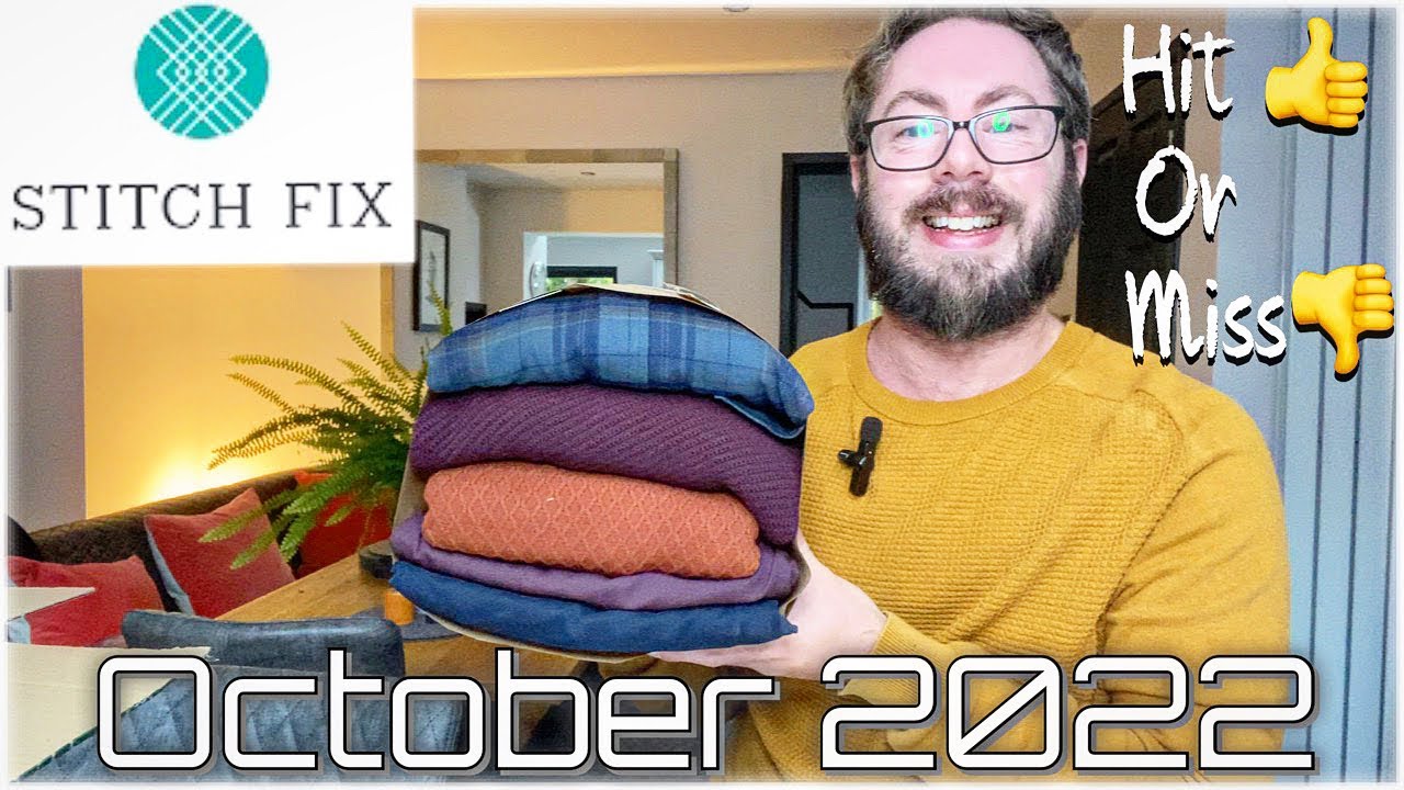 HIT OR MISS!?!? STITCH FIX MEN'S AUTUMNAL LOOK! OCTOBER 2022 UNBOXING! #stitchfix