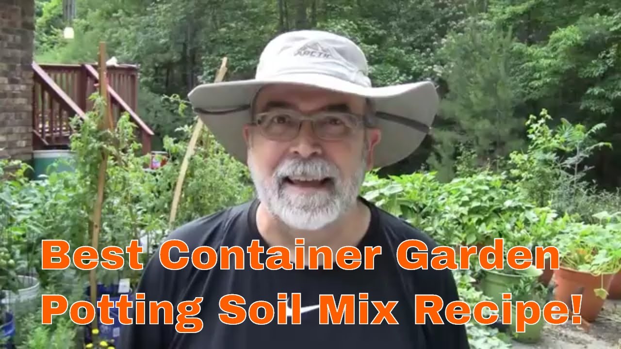 Best Container Garden Potting Soil Mix Recipe | How To Make Yours  Cheaper | The Handyman Homestead
