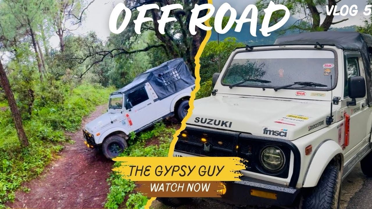 A day with Maruti Gypsy || little offroad || most capable off roader || modified gypsy || 4x4 