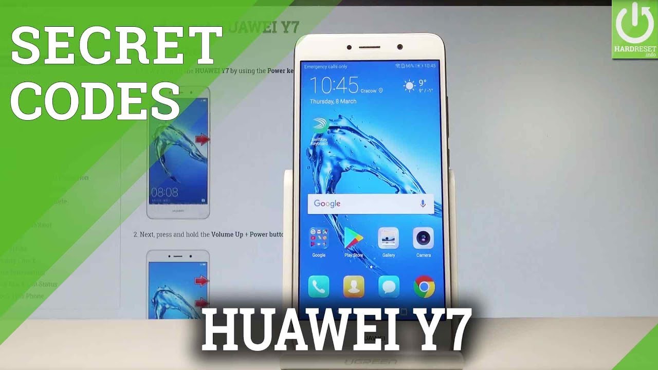 Секретные коды HUAWEI Y7 - Хитрости / Скрытый режим | HardReset.info