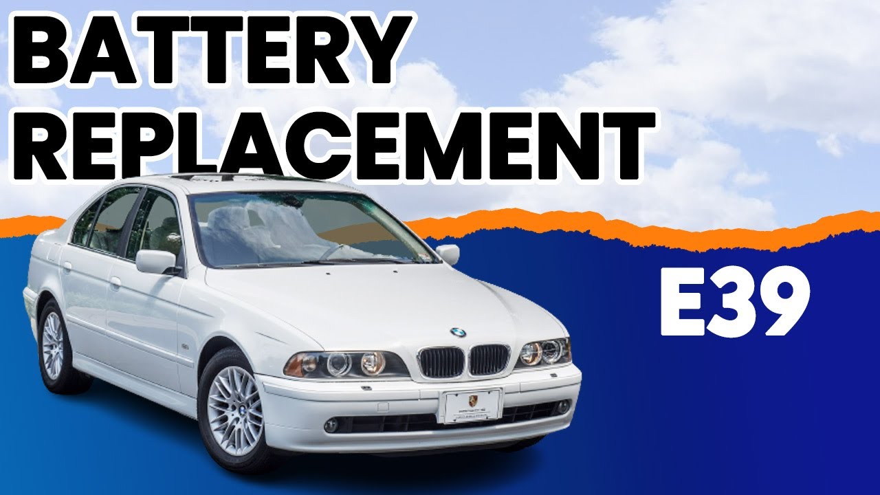 BMW E39 5-Series Battery Replacement  | 1997-2003 525i, 528i, 530i and 540i