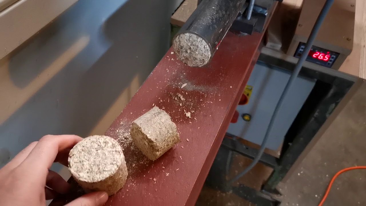 DIY Brikettpresse V2