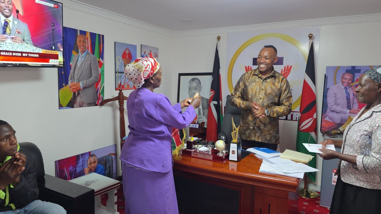 The story of Victor Karanja and Benson who received a full scolarship from JCM church