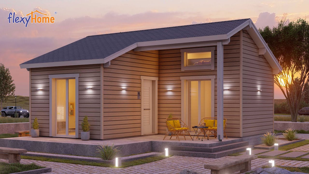 Kofinas prefabricated houses flexyhome series IPF-63