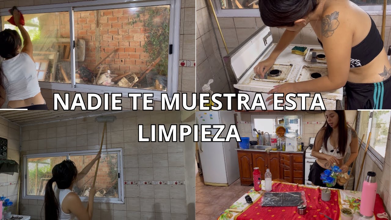 NADIE TE MUESTRA ESTA LIMPIEZA REAL | Rutina de ama de casa🧺🧹