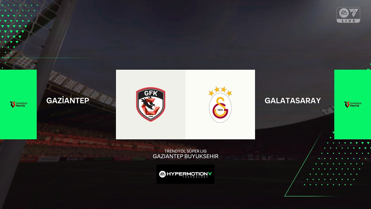 FC 25 | Galatasaray Stunned by Gaziantep Upset | Gaziantep FK - Galatasaray | 🇹🇷 Süper Lig | MD10