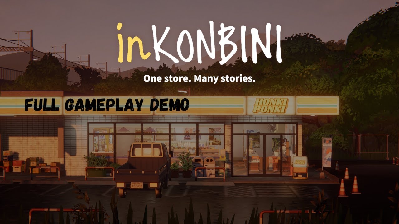 Working in a new convience store in small town | inKONBINI full gameplay demo