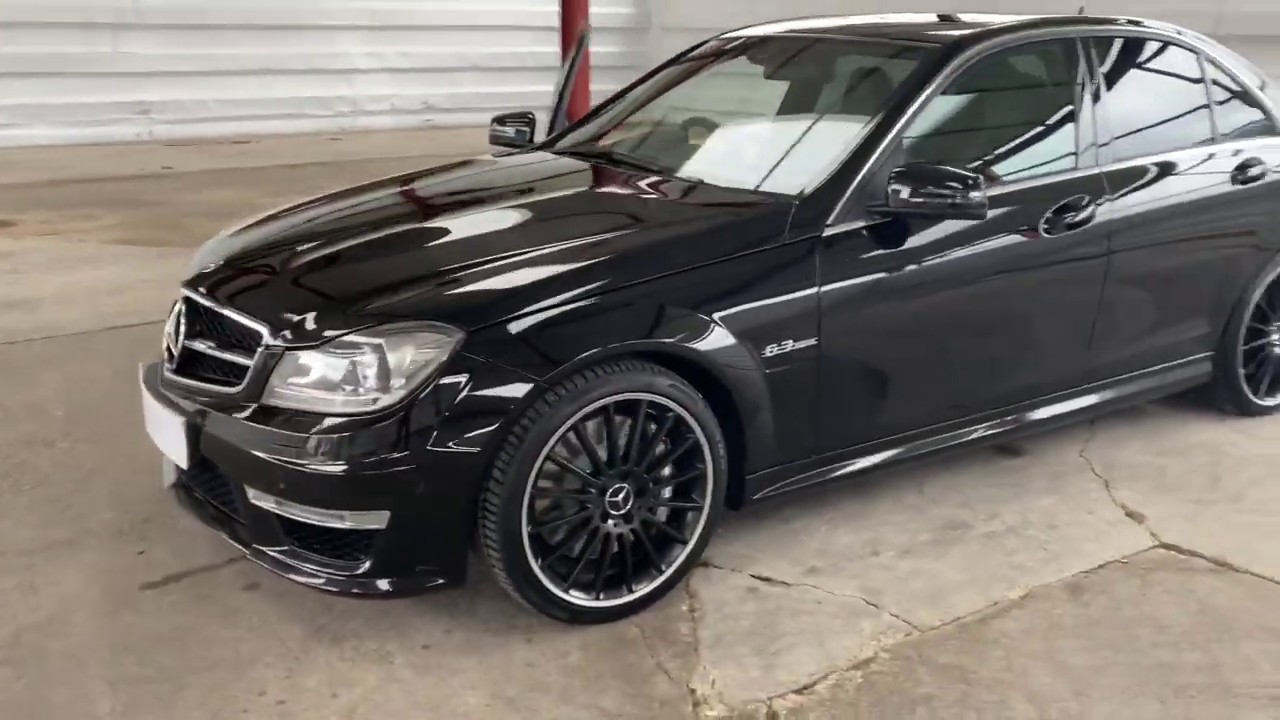2013 Mercedes-Benz C Class 6.3 V8 C63 AMG MCT 4dr Triple Black