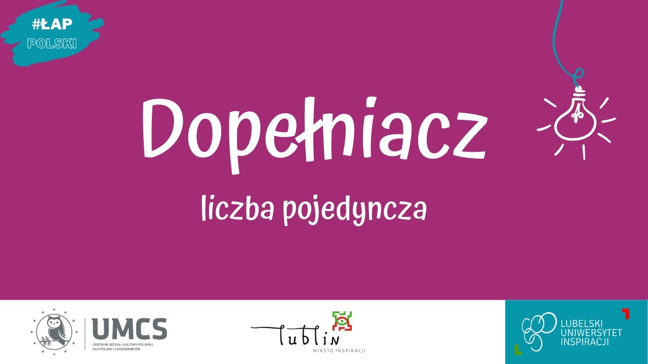 Dopełniacz - liczba pojedyncza