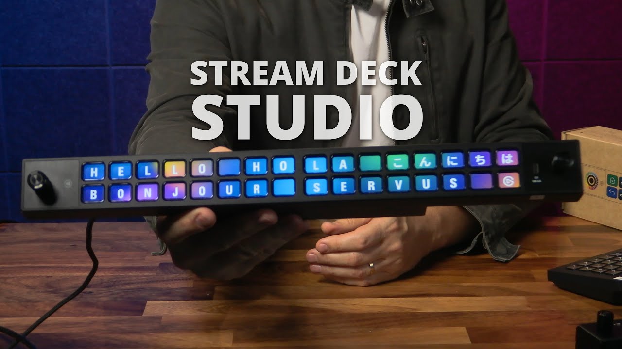 E92 Elgato Stream Deck Studio Overview