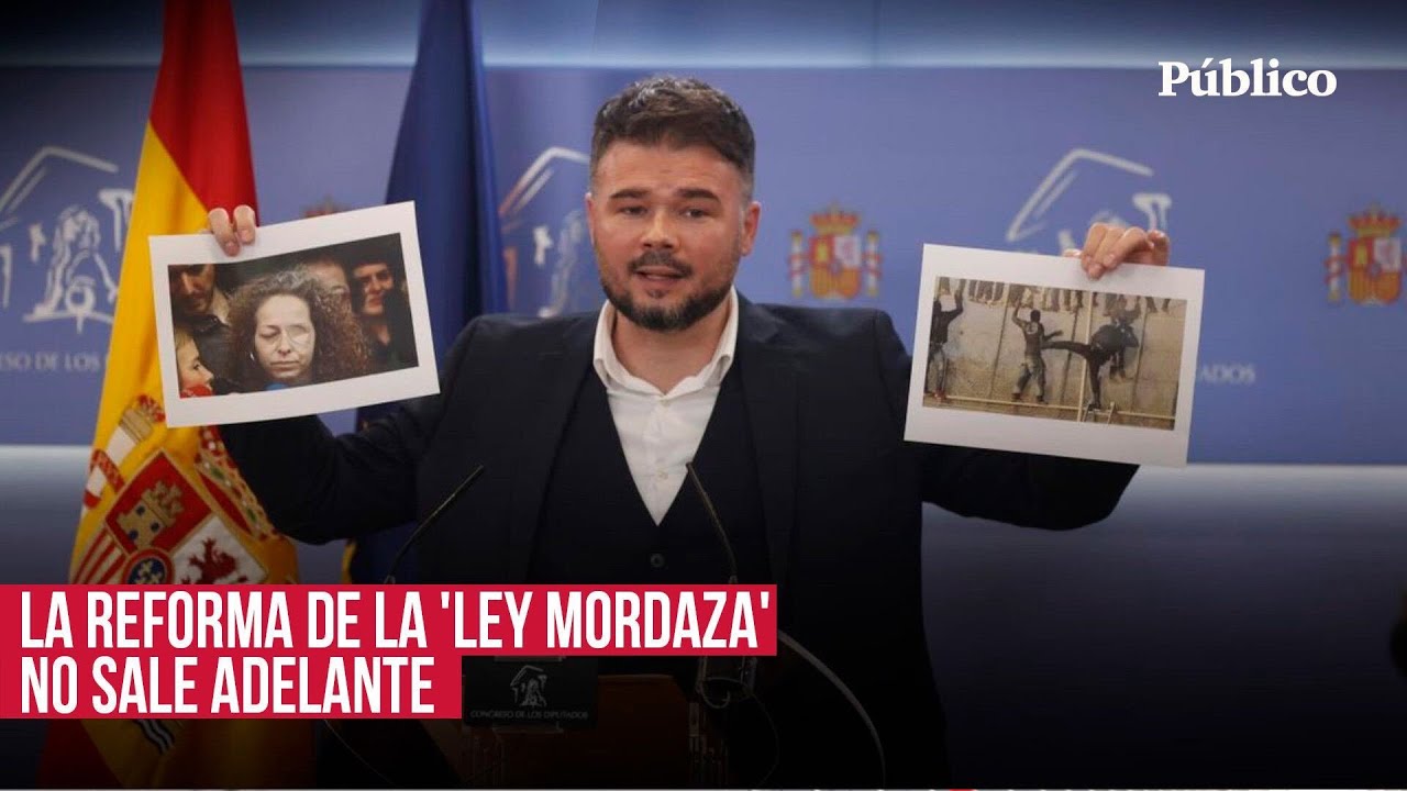 La reforma de la 'ley mordaza' no sale adelante: estos son los motivos