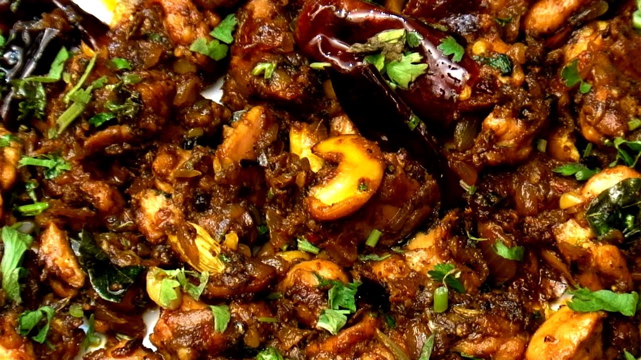 அஞ்சப்பரின் சுவையான செட்டிநாடு சிக்கன் சுக்கா  செய்முறை - chicken chukka#chickenchukka