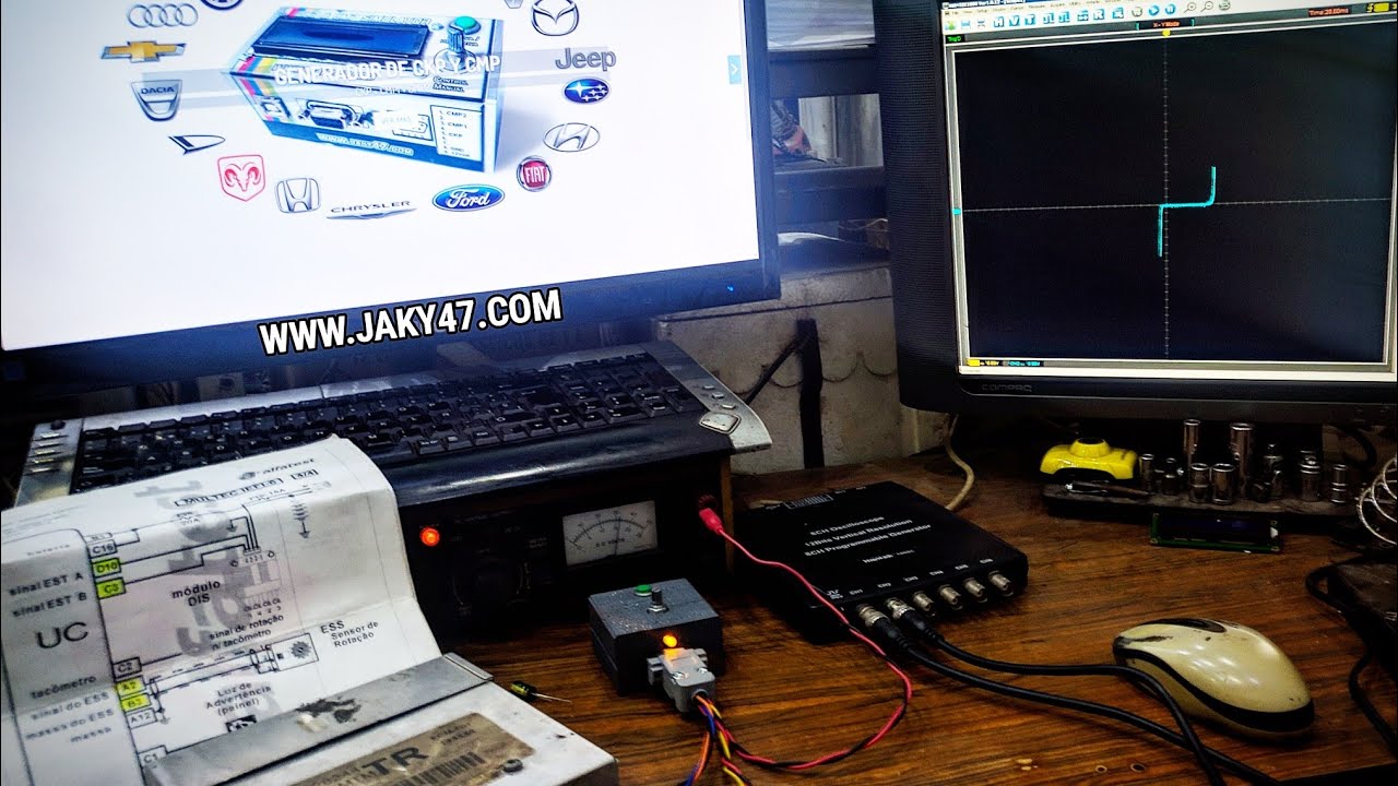 Muestra de Trazador de Curvas para hacer Diagnóstico por Imágenes modelo 2.019 - Doble Canal