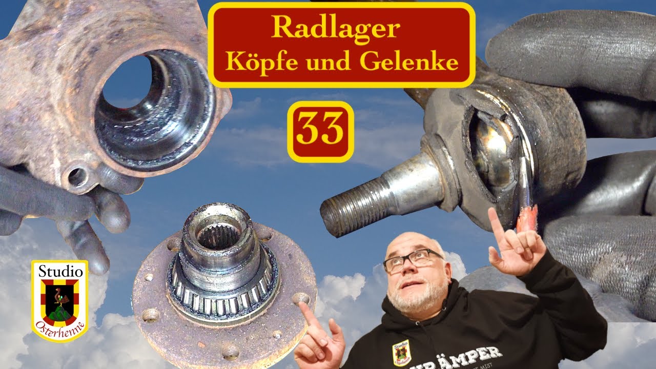 Wohnmobil Radlager ruhiges Fahrverhalten durch Spurstangenkopf Traggelenk