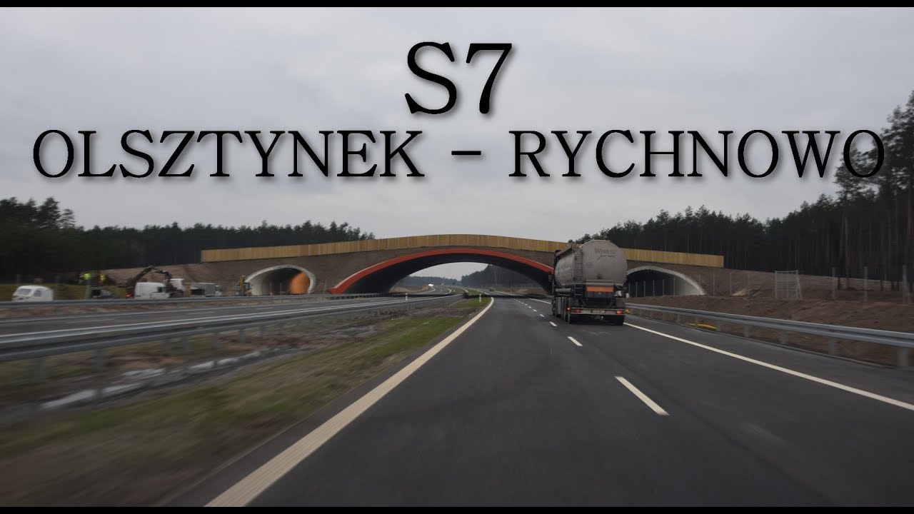 S7 -  Olsztynek - Rychnowo - dzień po otwarciu