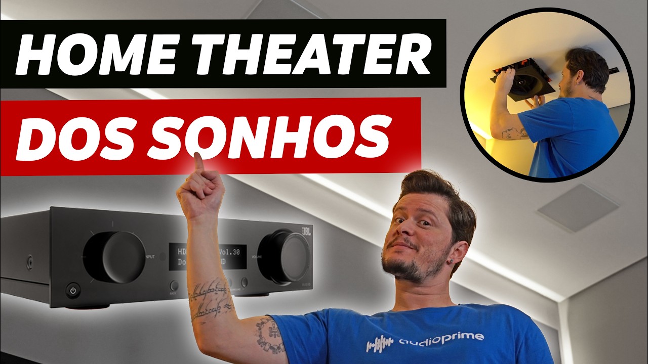 VOCÊ ATÉ QUIS FAZER UM HOME THEATER MAS FALTOU DINHEIRO...
