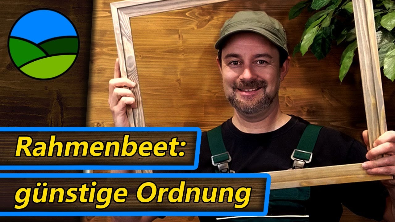 Rahmenbeet - günstige Ordnung