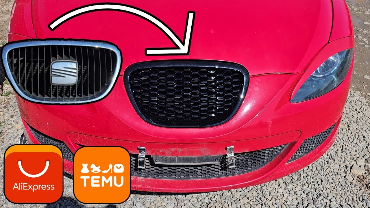 🔥 Installing a Honeycomb Front Bumper Grill on a Seat Leon 1P MK2 - Aliexpress & TEMU