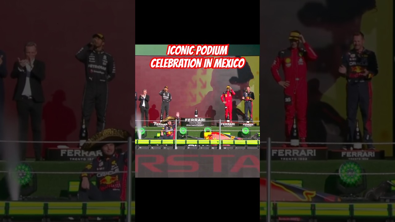 F1 Mexico GP Podium 2019, 2023, 2024 #Formula1 #MaxVerstappen #CarlosSainz #LewisHamilton #MexicoGP
