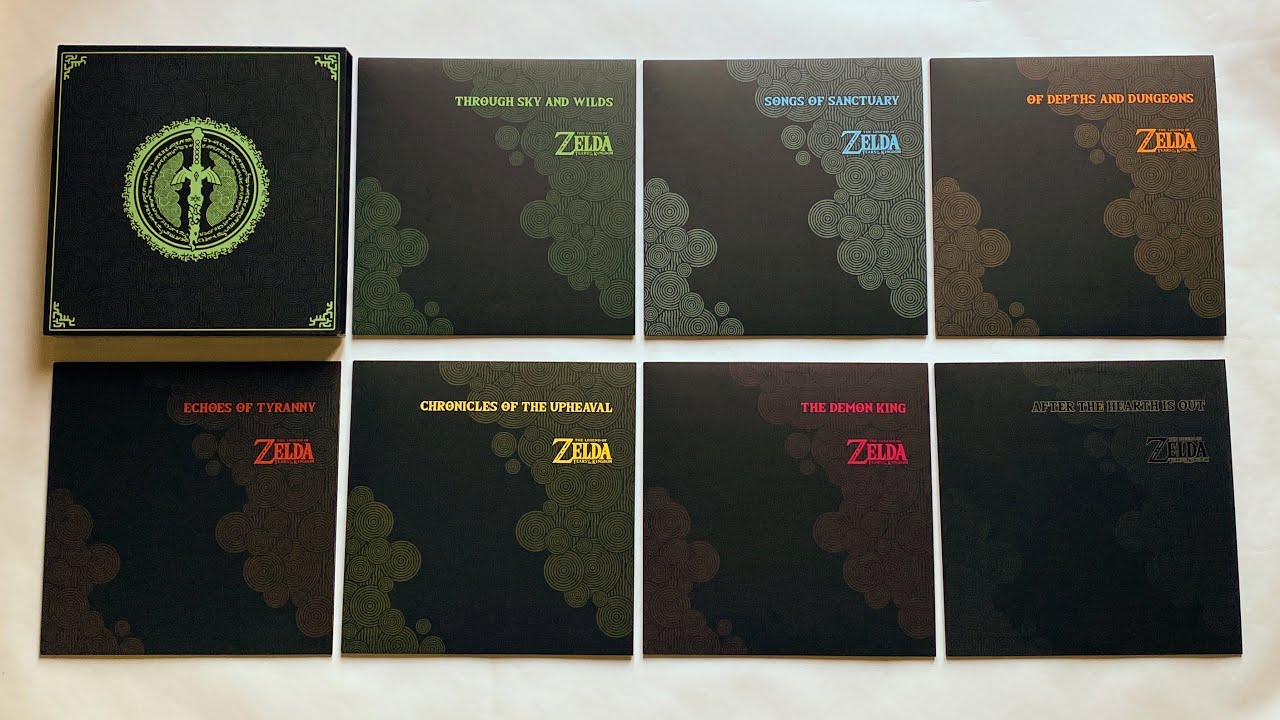 The Legend of Zelda: Tears of the Kingdom Vinyl Rip