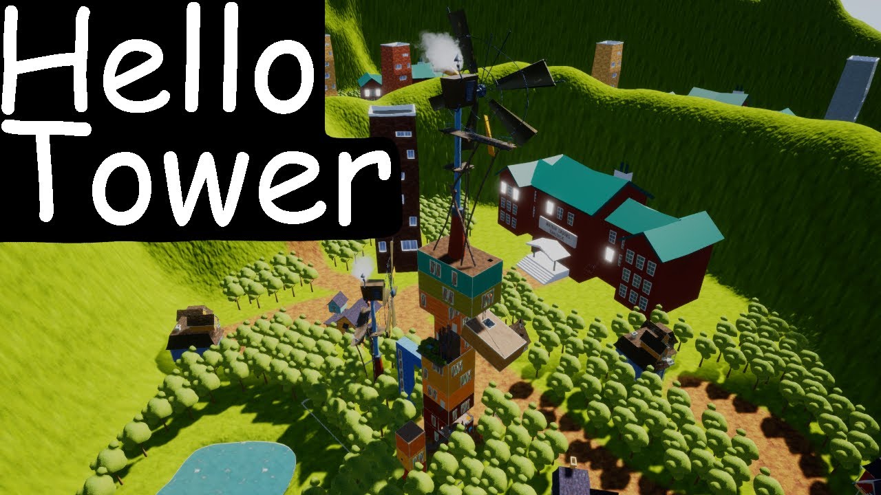 Hello Tower (Hello Neighbor) By Me