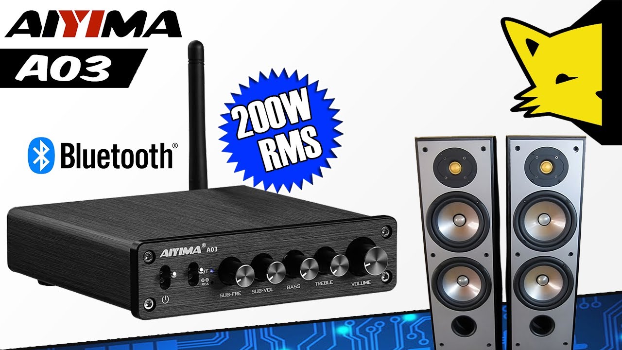 🔊Asombroso Amplificador 🔴AIYIMA A03🔴 l Con Chip TPA3116 2.1 l 👉¡LO ABRIMOS Y REVISAMOS A FONDO!😎